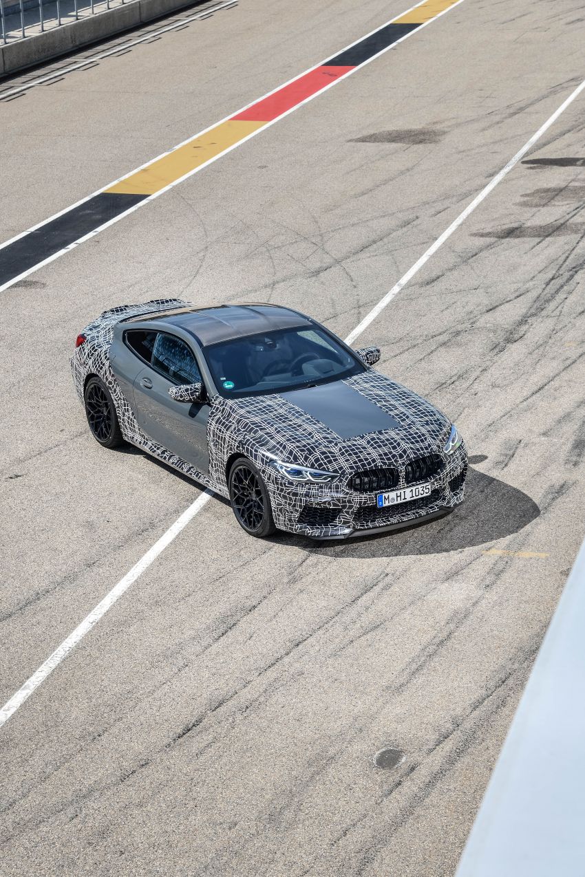 BMW M8 Coupe and Convertible will debut new display and control system – Setup and M Mode buttons 958319