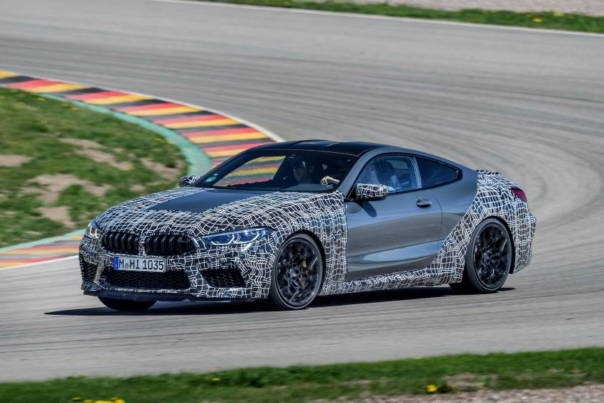 BMW M8 Coupe and Convertible will debut new display and control system – Setup and M Mode buttons 958327