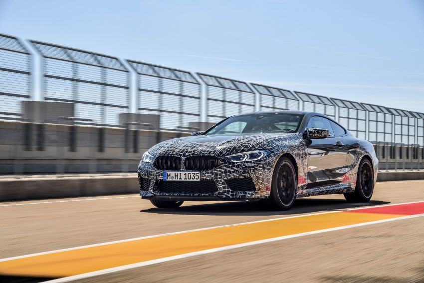 BMW M8 Coupe and Convertible will debut new display and control system – Setup and M Mode buttons 958329