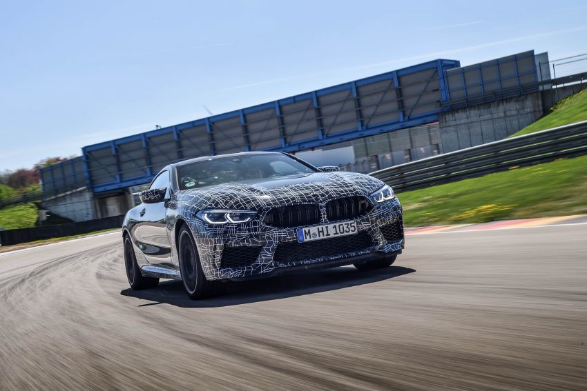 BMW M8 Coupe and Convertible will debut new display and control system – Setup and M Mode buttons 958342