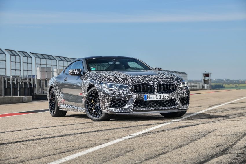 BMW M8 Coupe and Convertible will debut new display and control system – Setup and M Mode buttons 958308