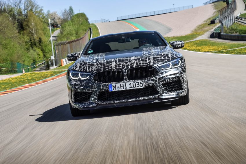 BMW M8 Coupe and Convertible will debut new display and control system – Setup and M Mode buttons 958354