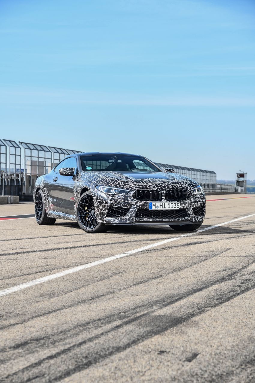 BMW M8 Coupe and Convertible will debut new display and control system – Setup and M Mode buttons 958309