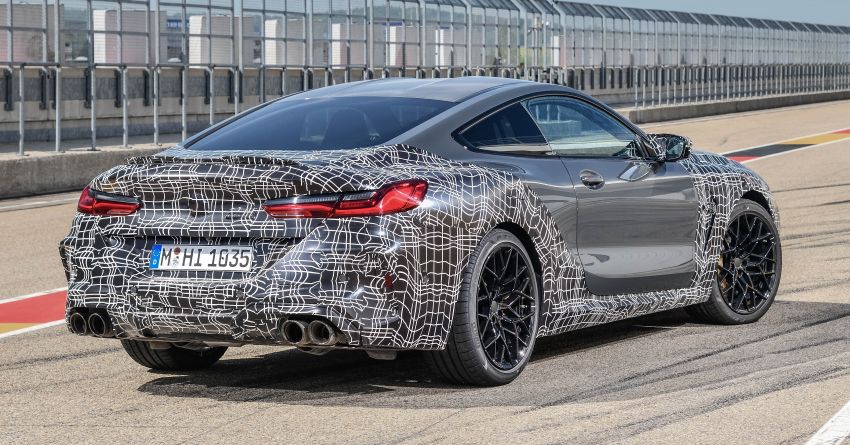 BMW M8 Coupe and Convertible will debut new display and control system – Setup and M Mode buttons 958312