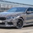BMW M8 Coupe and Convertible will debut new display and control system – Setup and M Mode buttons