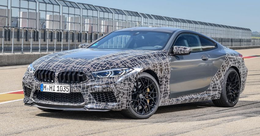 BMW M8 Coupe and Convertible will debut new display and control system – Setup and M Mode buttons 958313