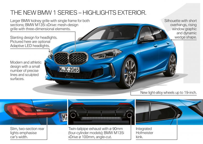 BMW 1 Series F40 didedahkan – model generasi baharu guna pacuan roda hadapan buat pertama kali 964055