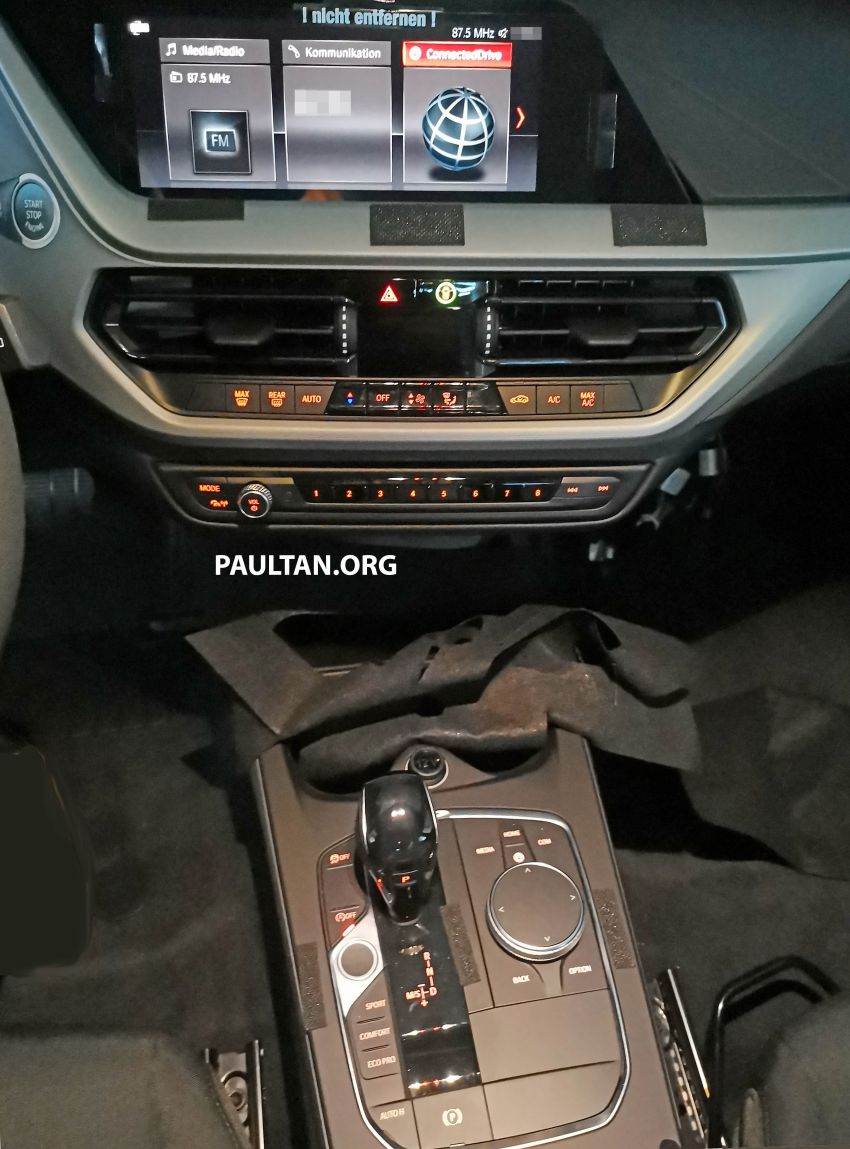 SPYSHOTS: F40 BMW 1 Series caught, interior seen 956662
