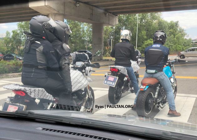 Moto Guzzi V85 TT ditemui sedang diuji di Malaysia