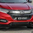 Honda HR-V RS now available with dark brown leather interior in Malaysia – no price change; from RM125k
