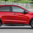 Honda HR-V RS now available with dark brown leather interior in Malaysia – no price change; from RM125k