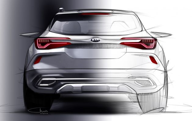 Kia drops first sketches of upcoming B-segment SUV