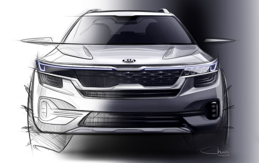 Kia sebar lakaran pertama SUV segmen-B baharu 959443