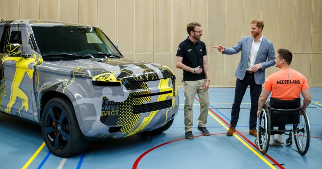 New Land Rover Defender joins Invictus Games promo