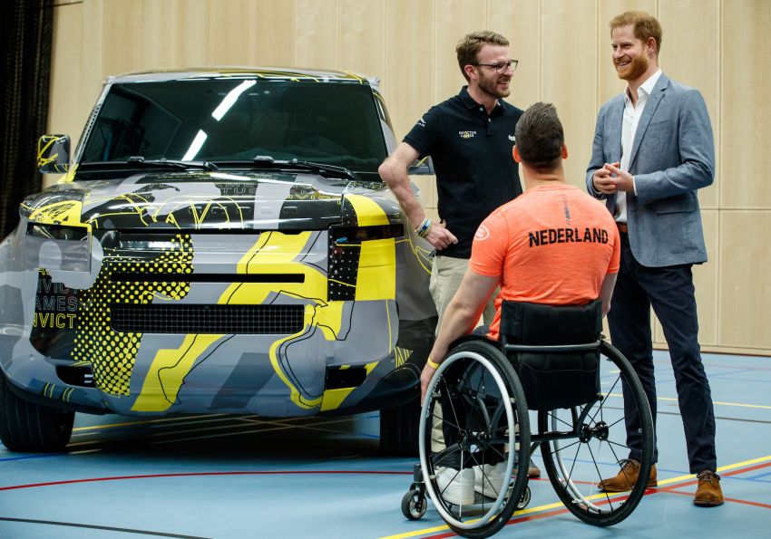 New Land Rover Defender joins Invictus Games promo 958906
