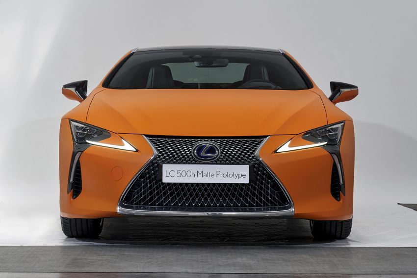 Lexus LC 500h ‘Matte Prototype’ debuts in Barcelona 958695