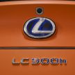 Lexus LC 500h ‘Matte Prototype’ debuts in Barcelona