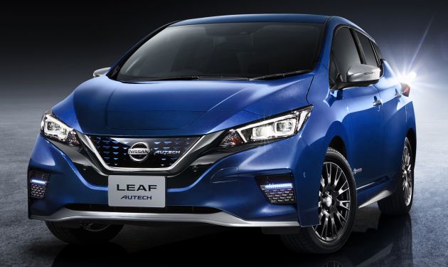 Nissan Leaf Autech tampil peningkatan lebih kemas