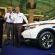 PLUS hands over 10 units of Honda CR-V 2.0L to JPJ