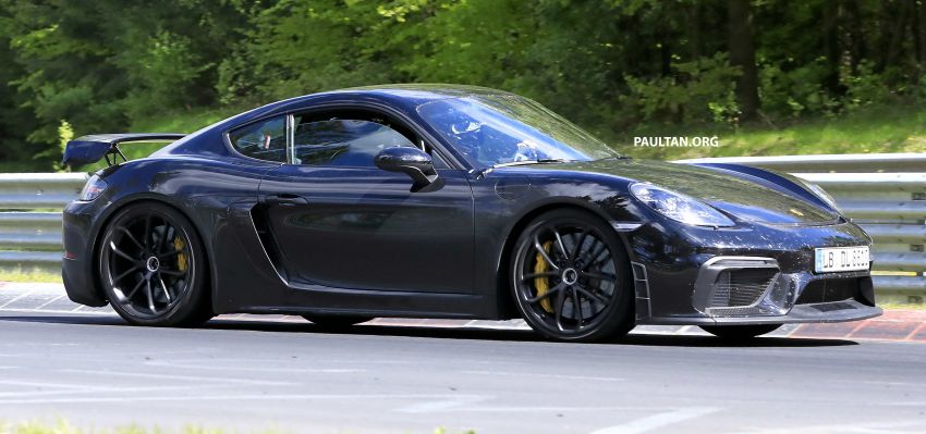 SPIED: Porsche 718 Cayman GT4 testing at the ‘Ring Image #967844