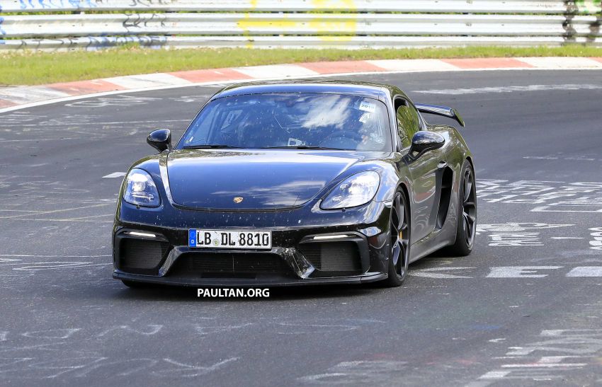 SPIED: Porsche 718 Cayman GT4 testing at the ‘Ring Image #967851