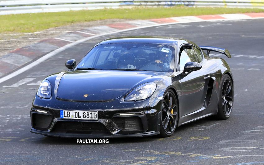 SPIED: Porsche 718 Cayman GT4 testing at the ‘Ring Image #967852