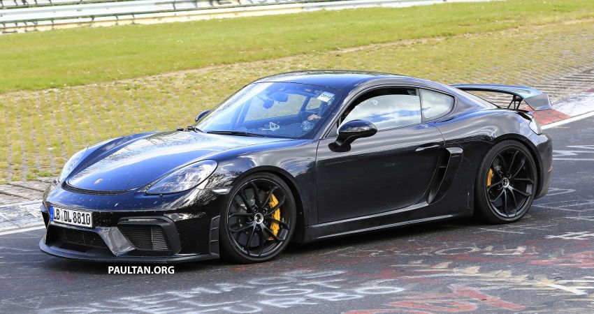 SPIED: Porsche 718 Cayman GT4 testing at the ‘Ring 967853