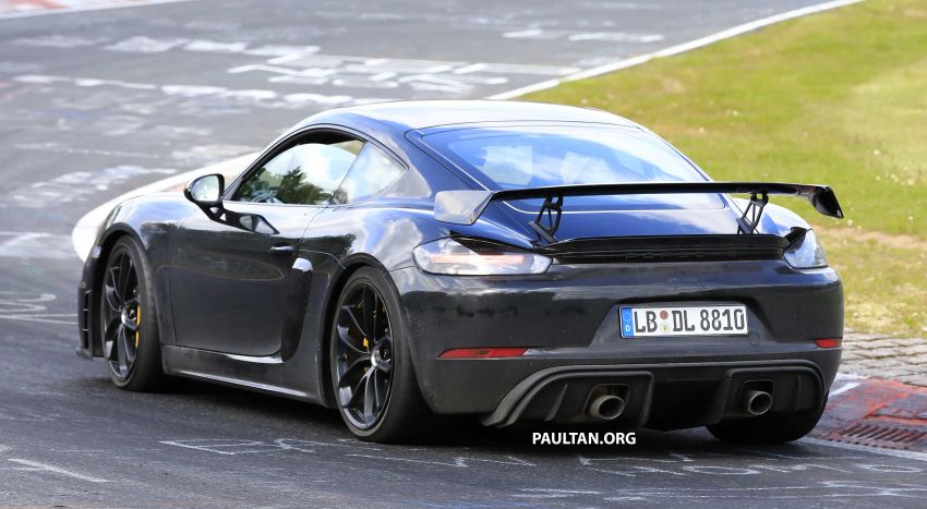 SPIED: Porsche 718 Cayman GT4 testing at the ‘Ring 967856