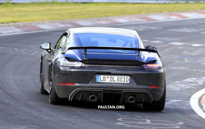 SPIED: Porsche 718 Cayman GT4 testing at the ‘Ring Image #967857