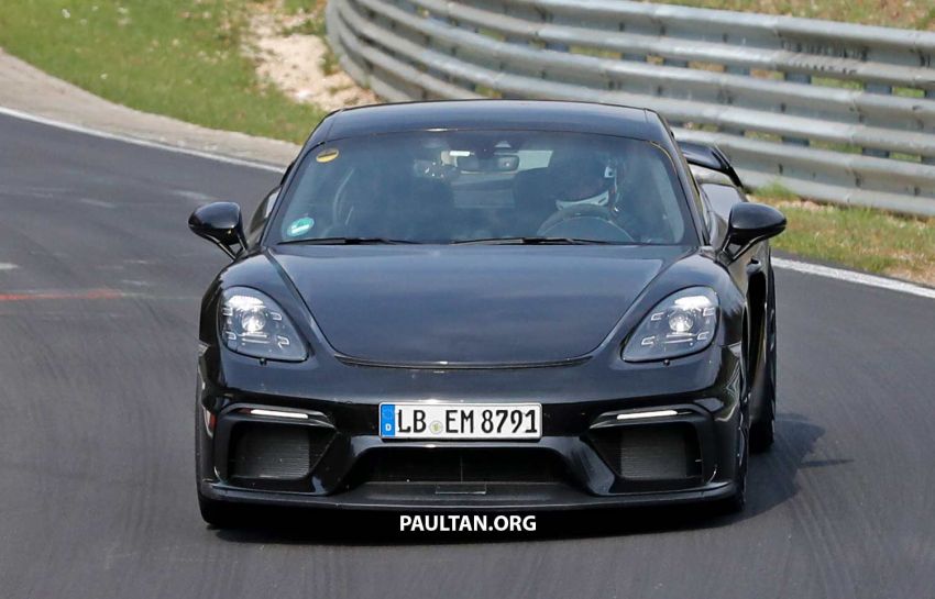SPIED: Porsche 718 Cayman GT4 testing at the ‘Ring Image #958328