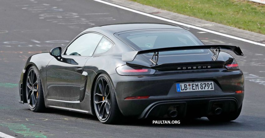 SPIED: Porsche 718 Cayman GT4 testing at the ‘Ring 958343