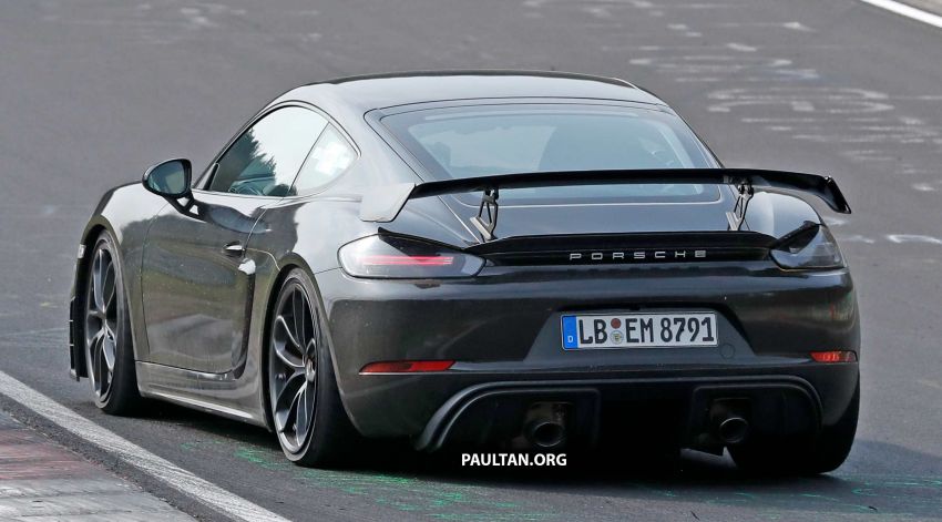 SPIED: Porsche 718 Cayman GT4 testing at the ‘Ring 958344