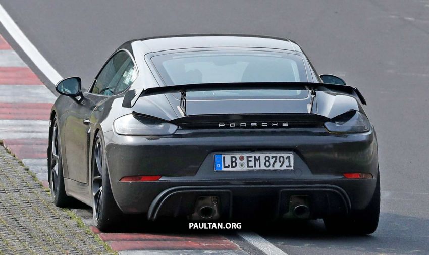 SPIED: Porsche 718 Cayman GT4 testing at the ‘Ring Image #958347