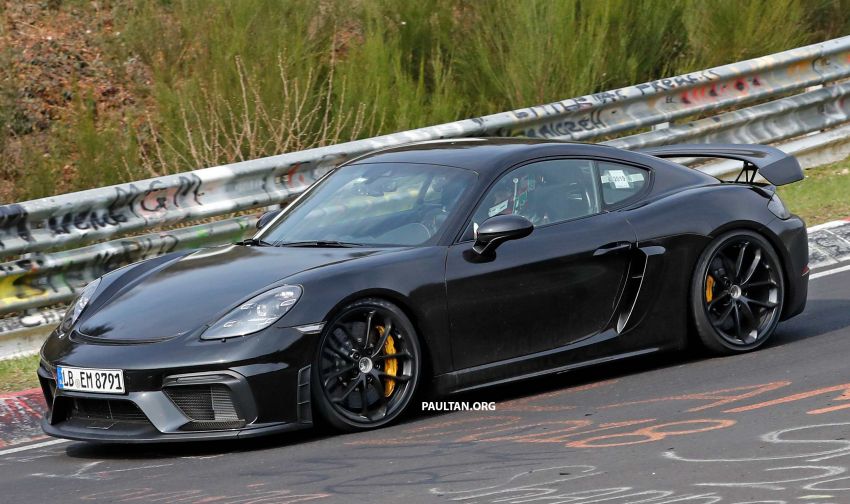 SPIED: Porsche 718 Cayman GT4 testing at the ‘Ring Image #958334