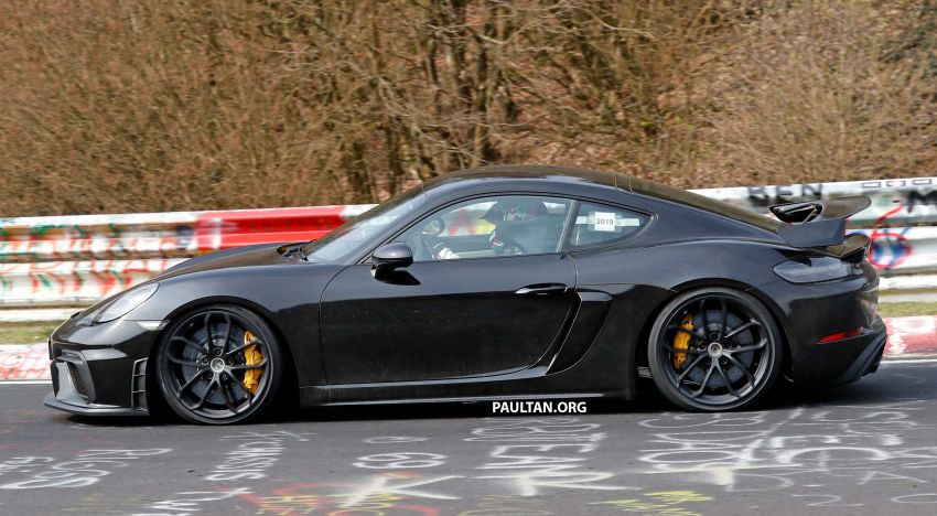 SPIED: Porsche 718 Cayman GT4 testing at the ‘Ring Image #958338