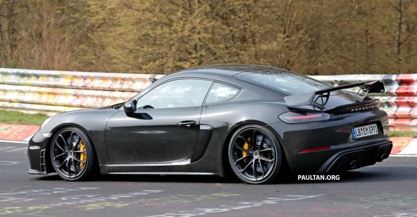 SPIED: Porsche 718 Cayman GT4 testing at the ‘Ring Image #958340