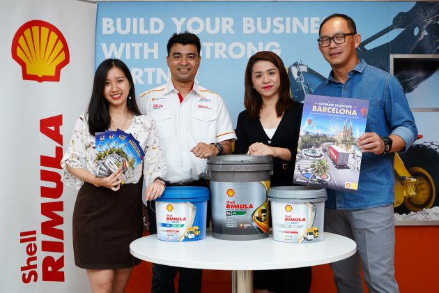 Buy Shell Rimula engine oil, win holiday to Barcelona