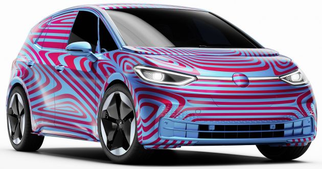 Volkswagen ID.3 open for pre-booking in Europe – electric hatch with up to 550 km range, from RM139k