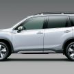 Subaru Forester receives minor updates in Japan