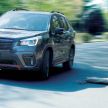 Subaru Forester receives minor updates in Japan