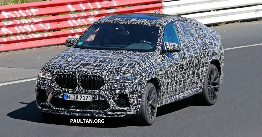 SPIED: F96 BMW X6 M – to get 4.4L V8, over 600 hp? 968779