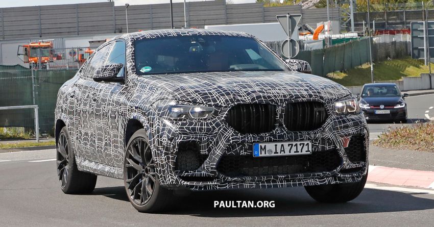 SPIED: F96 BMW X6 M – to get 4.4L V8, over 600 hp? 968790