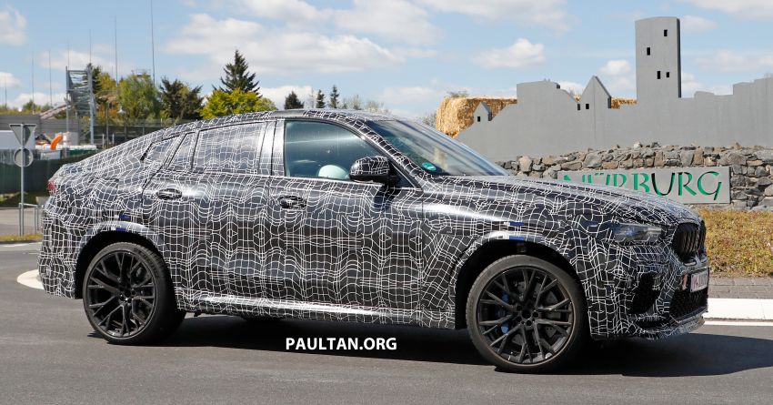 SPIED: F96 BMW X6 M – to get 4.4L V8, over 600 hp? 968793