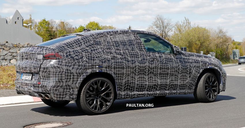 SPIED: F96 BMW X6 M – to get 4.4L V8, over 600 hp? 968795