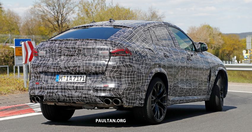 SPIED: F96 BMW X6 M – to get 4.4L V8, over 600 hp? 968796