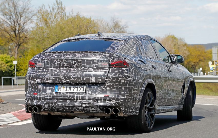SPIED: F96 BMW X6 M – to get 4.4L V8, over 600 hp? 968797