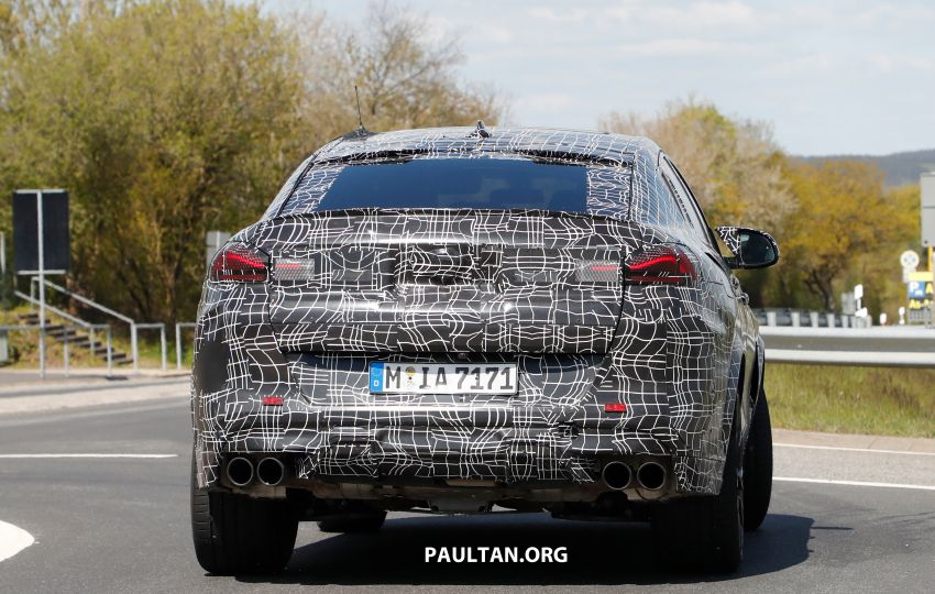 SPIED: F96 BMW X6 M – to get 4.4L V8, over 600 hp? 968798