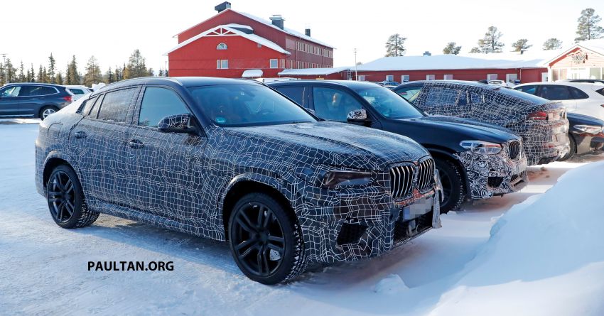 SPIED: F96 BMW X6 M – to get 4.4L V8, over 600 hp? 968804