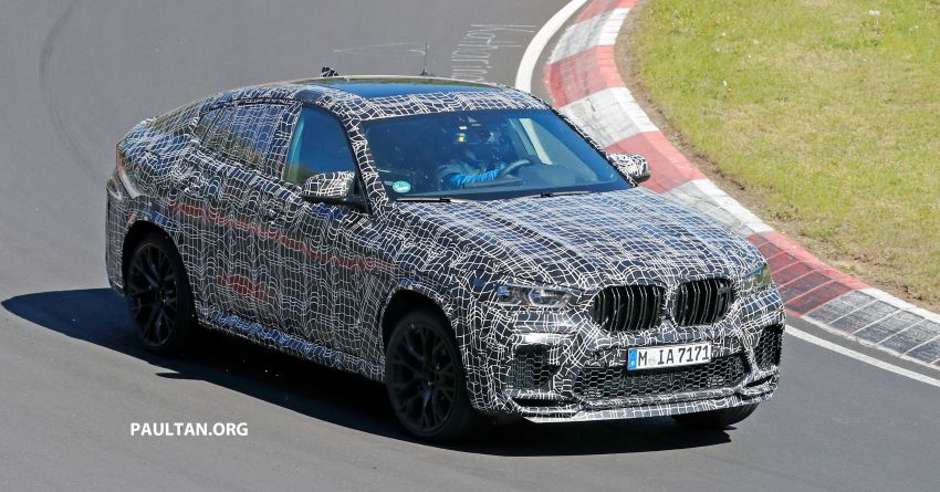 SPIED: F96 BMW X6 M – to get 4.4L V8, over 600 hp? 968781