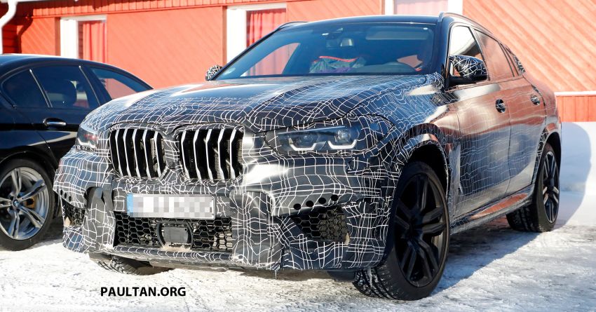 SPIED: F96 BMW X6 M – to get 4.4L V8, over 600 hp? 968812